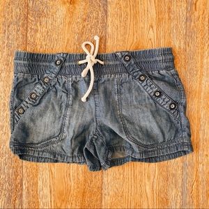 Chambray shorts